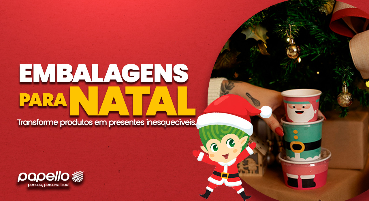 Embalagens Para Natal: Transforme Produtos em Presentes