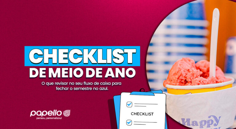checklist de fluxo de caixa