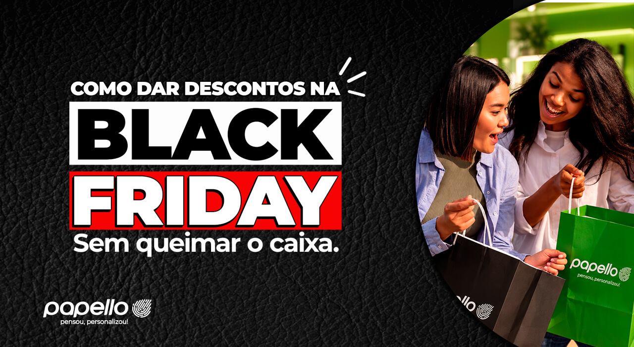 Fluxo de caixa na Black Friday com planejamento de descontos